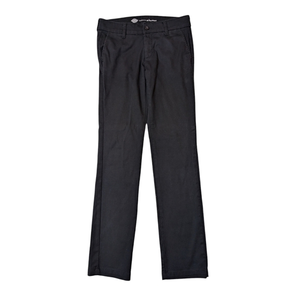 Dickies Straight Leg Women's Size 2 Black Work Pants - Picture 1 of 8
